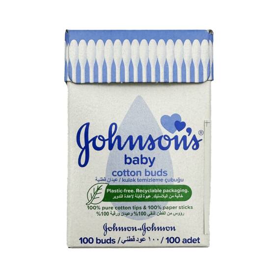 Jhonsons baby qulaq təmizləyici gigyenik vasitə 100 ədədli - 1