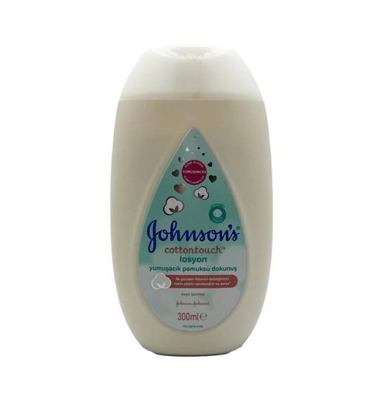 Jhonsons baby uşaq bədən losyonu pambıq yağı tərkibli 300 ml - 1