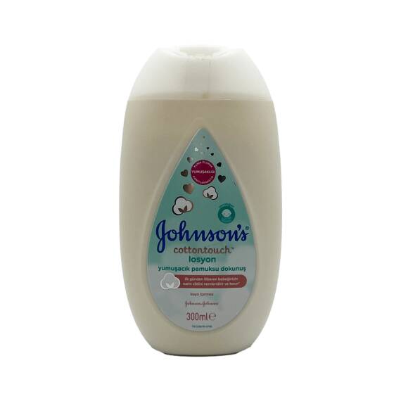 Jhonsons baby uşaq bədən losyonu pambıq yağı tərkibli 300 ml - 1