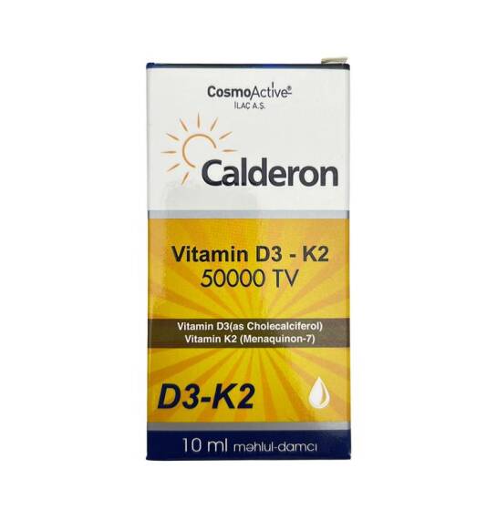 KALDERON D3K2 50000 TV 10ML DAMLA - 1