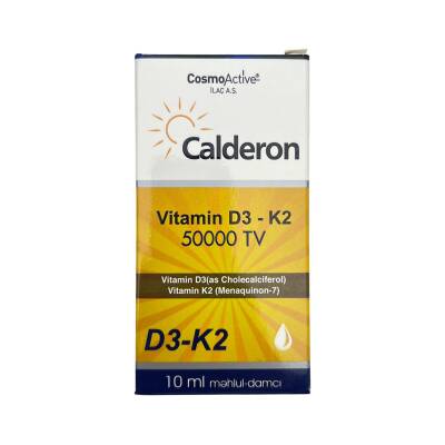 KALDERON D3K2 50000 TV 10ML DAMLA - 