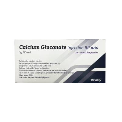 Kalsi Qlukonat 10% 1 Qr /, 10 ml - 1