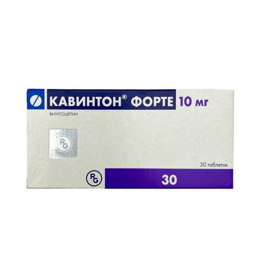 Kavinton forte 10 mq N30 tablet - 1