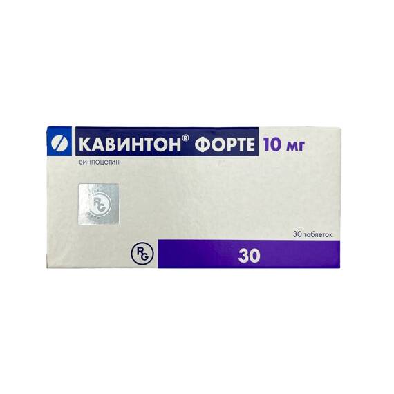 Kavinton forte 10 mq N30 tablet - 1