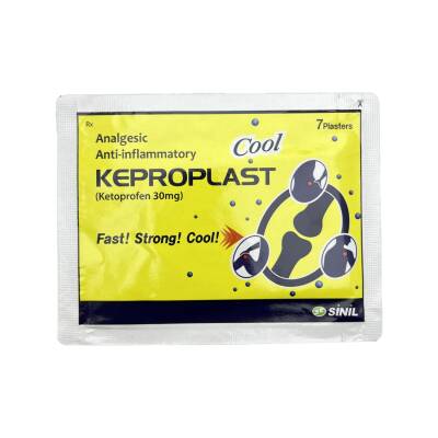 KEPROPLAST 30MG N7 PLASTR - 
