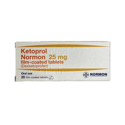 KETOPROL NORMON 25MG N20 TAB - 