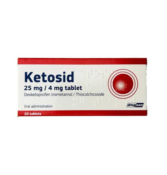 Ketosid 25 mq/4 mq N20 tablet - 1