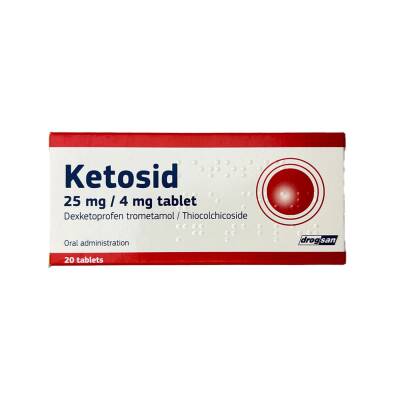 Ketosid 25 Mq/4 Mq N20 Tablet - 1