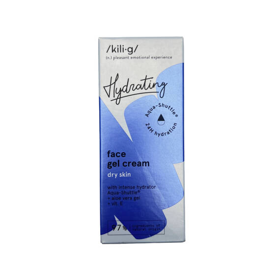 KILIG HYDRATING INTENSIVELY HYDRATING FACIAL GEL CREAM FOR DRY SKIN 50ML 2544 - 1