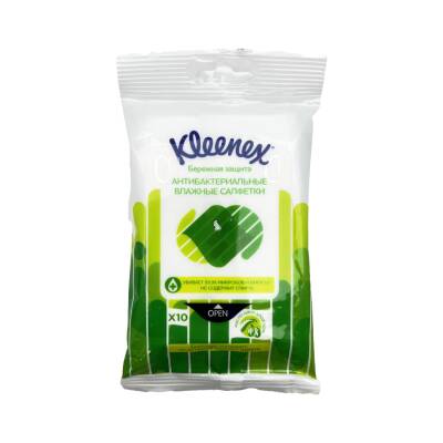 Kleenex Protect antibakterial nəm salfet - KLEENEX