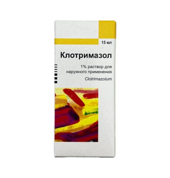 Klotrimazol 1 % 15 ml məhlul - 1