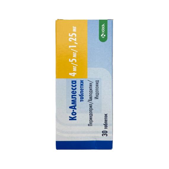 KO-AMLESSA 4/1,25/5MG N30 TB - 1