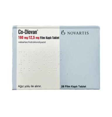 KO-DIOVAN 160/12,5MG N28 TB - 