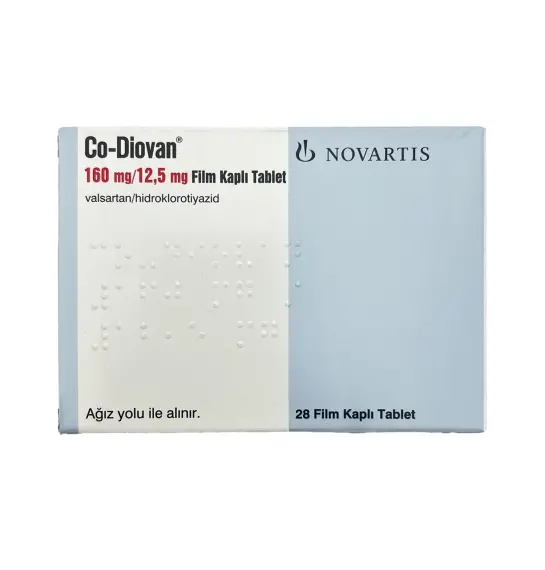 KO-DIOVAN 160/12,5MG N28 TB - 1