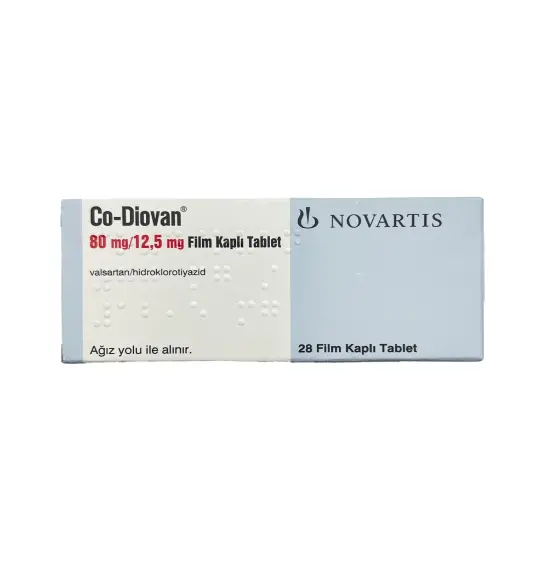 KO-DIOVAN 80/12,5MG N28 TB - 1