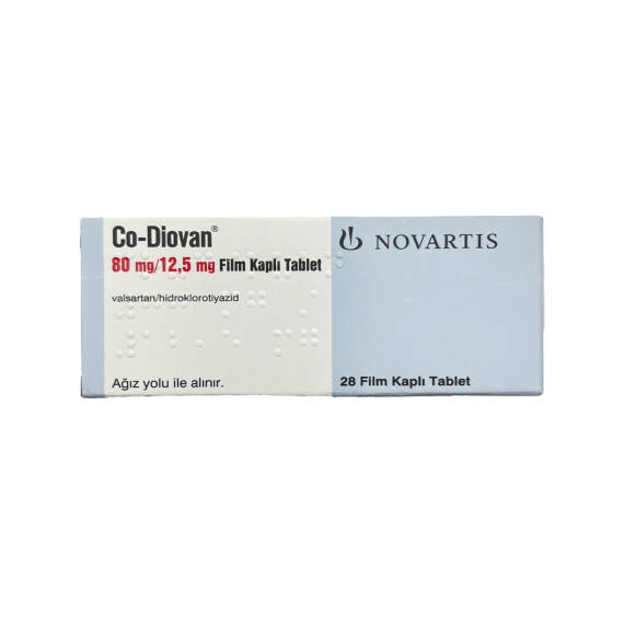 KO-DIOVAN 80/12,5MG N28 TB - 1