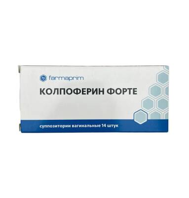 KOLPOFERIN FORTE N14 SUPP - 