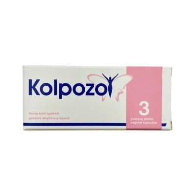 KOLPOZOL 400MG N3 CAP - 