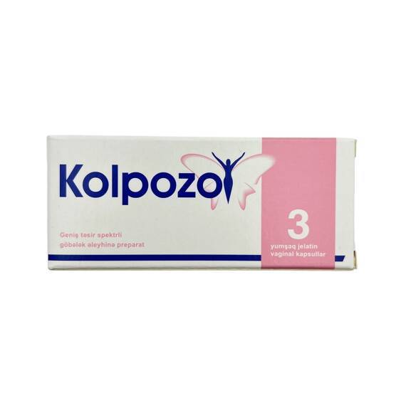 KOLPOZOL 400MG N3 CAP - 1