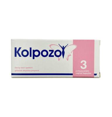 KOLPOZOL 400MG N3 CAP - 