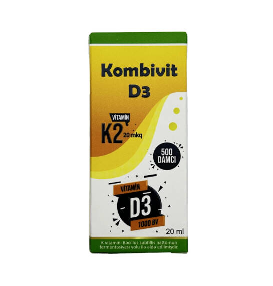 KOMBIVIT D3 K2 20ML DAMLA - 1