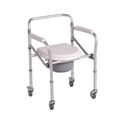 Komot Qatlanan təkərli tualet oturacaqlı - 