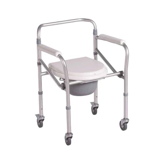 Komot Qatlanan təkərli tualet oturacaqlı - 1