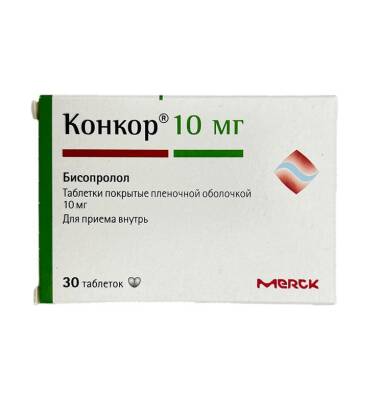 Konkor 10 MG N30 tablet - 