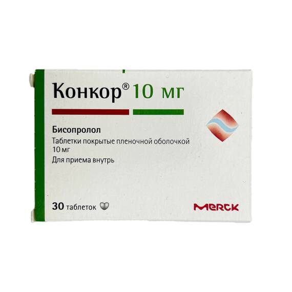 Konkor 10 MG N30 tablet - 1
