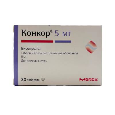 Konkor 5 mq N30 tablet - 