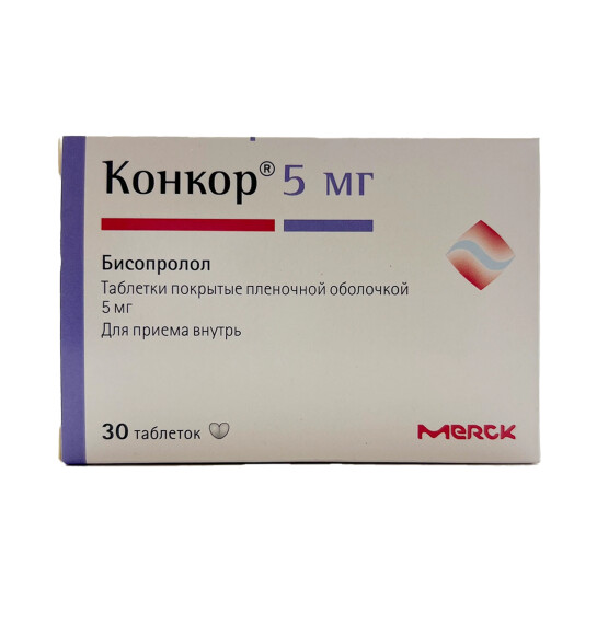 Konkor 5 mq N30 tablet - 