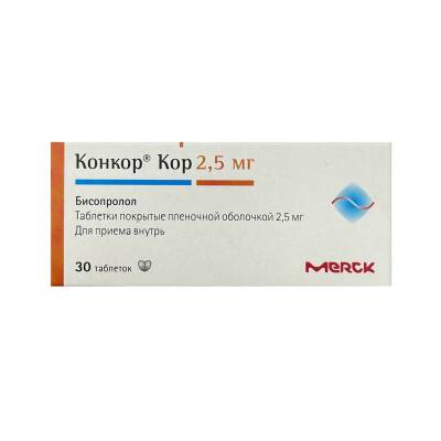 KONKOR KOR 2,5MG N30 TB - 