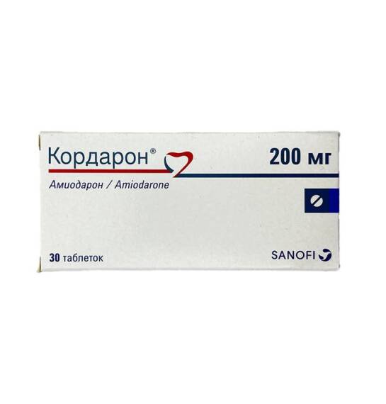 Kordaron 200 mq N30 tablet - 1
