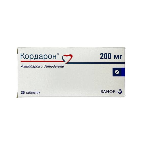 Kordaron 200 mq N30 tablet - 1