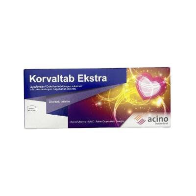 Korvaltab ekstra N20 tablet - 