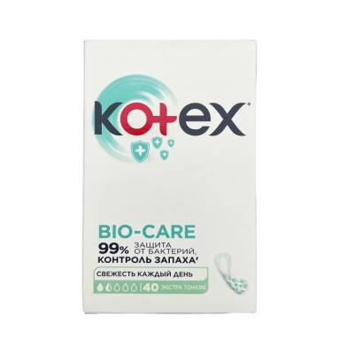 Kotex ekstra nazik antibakterial gündəlik bez N40 - KOTEX