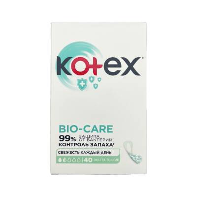 Kotex ekstra nazik antibakterial gündəlik bez N40 - KOTEX