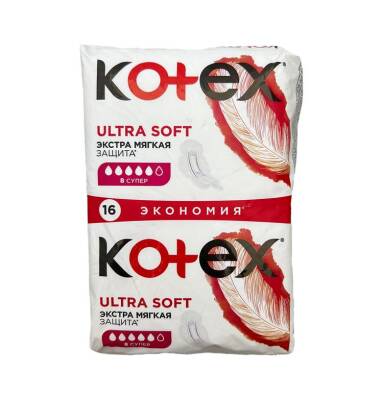 Kotex extrasoft super bez N16 - KOTEX