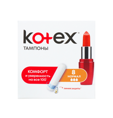 Kotex Normal tampon N8 - KOTEX