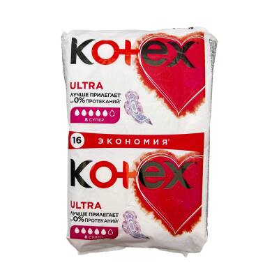 Kotex Ultra Dry/Soft Normal Eco Bez N16 - 1