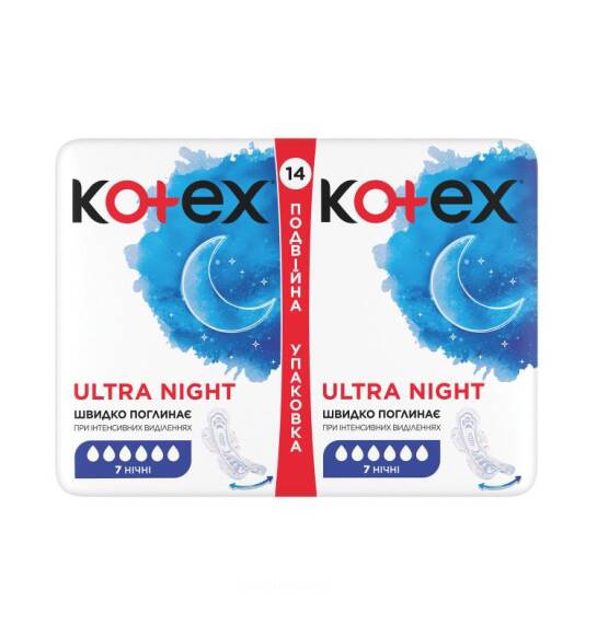 Kotex ultra night bez N14 - 1