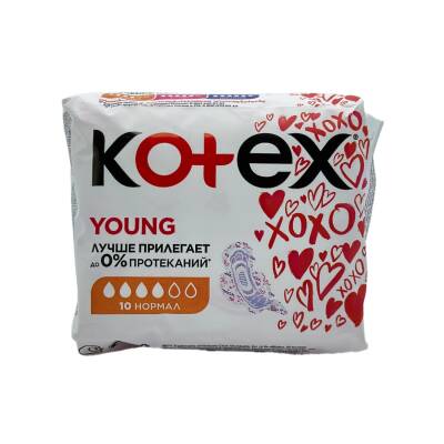 Kotex Young Normal Wings Bez N10 - KOTEX