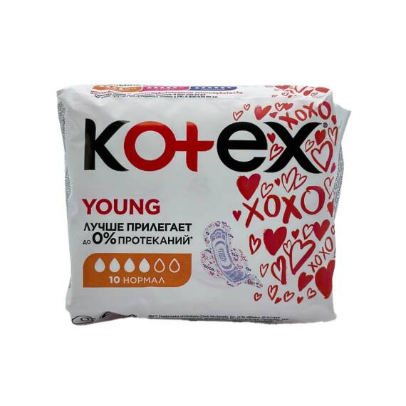 Kotex Young Normal Wings Bez N10 - 1