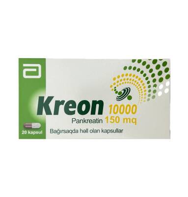 Kreon 10000 I.U. N20 kapsul - 