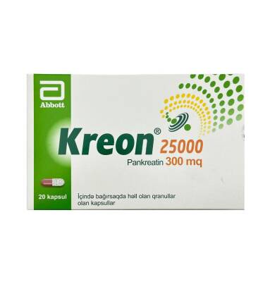 Kreon 25000 İU N20 cap - 