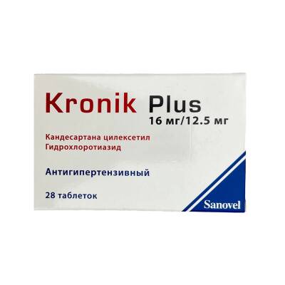 KRONIK PLUS 16/12,5MG N28 TB - 
