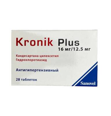 Kronik Plus 16/ 12,5 Mg N28 tablet - 