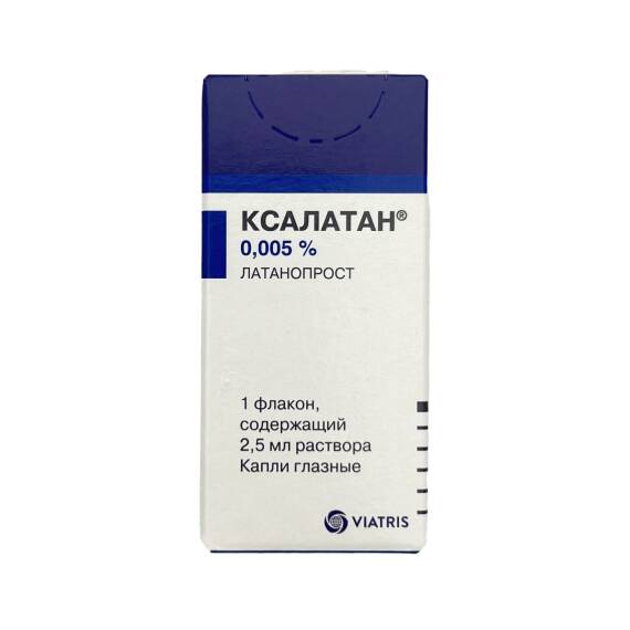 Ksalatan 0, 005 % 2.5 ml Göz Damlası - 1