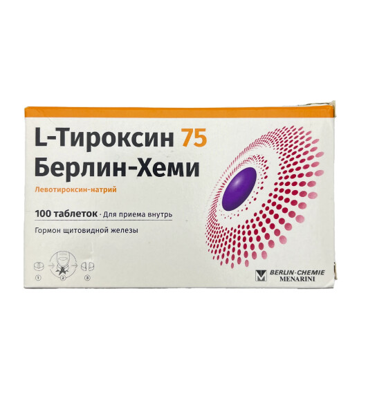 L-TIROKSIN BERLIN-XEMI 75MKG N100 TB - 