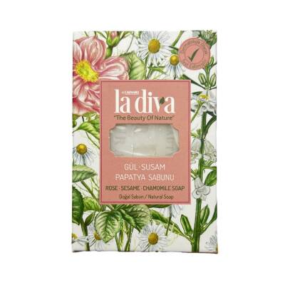 LA DIVA GUL-SUSAM PAPATYA SABUNU 100GR 0165 - LA DIVA